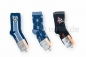 Preview: Jungs Socke "Fußball und Jeans" Gr. 23/26 bis 31/34 & 39/42 im 3er Pack gekettelt