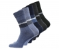 Preview: Herrensocken "Street" mit Ringeln "helle oder dunkel Farben" vca Gr. 39/42 & 43/46 im 5er Pack