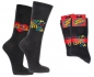 Preview: Motivsocken "Happy birthday, Küssen, Camping, Bier..." im 2er Pack  Gr. 36/41 & 42/47 gekettelt