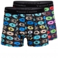 Preview: Hipster Boxershor aus weicher Baumwolle mit Elasthan "Donuts" Gr. 5, 7 & 8 im 2er Pack "Vincent Creation"