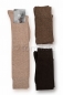 Preview: einfarbige Baumwollkniestrümpfe mit Komfortbund RS Gr. 35/38 bis 43/46 im 3er Pack handgekettelt neu