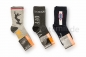 Preview: Jungensocken "Sterne oder Seitenmotiv" Gr. 23/26 & 27/30 im 3er Pack gekettelt