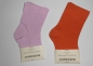 Preview: extra feine & dünne Baumwollsocken mit Modefarben "Sympatico" Gr. 35/38 & 39/42 im 2er Pack