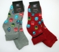 Preview: Eulen dicke Frottee Umschlagsocken "RS extra warm" Gr. 39/42 im 2er Pack & flacher Naht