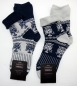 Preview: Eule Rustikal dicke Frottee Umschlagsocken "RS extra warm" Gr. 35/38 & 39/42 im 2er Pack gekettelt