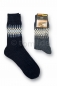 Preview: 45% Wolle Herrensocken elegant, dünn & gemustert" RS Gr. 43/46 im 2er Pack