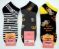 Preview: .Motivsneakersocken "FUN CNB" im 3er Pack Gr. 39/42 & 43/46 mit flacher Naht