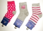 Preview: Jungen- und Mädchensocken ""Team sowie Pünktchen" Gr. 19/22 & 23/26 im 3er Pack nahtlos