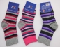 Preview: Ringelsocken "Boy & Girl" im 3er Pack RS Gr. 19/22 bis 35/38 mit nahtloser Spitze