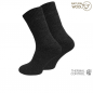 Preview: Norweger Stricksocken 30% Wolle "etwas dicker & wärmend" anthrazit Gr. 39/42 & 43/46 im 2er Pack