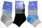 Preview: Kurzschaftsocken "Baufahrzeuge oder Streifen" RS im 3er Pack Gr. 27/30 bis 35/38 im 3er Pack gekettelt