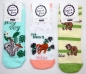 Preview: .Motivsneakersocken "Tiere CNB" im 3er Pack Gr.  39/41 mit flacher Naht