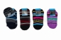 Preview: ABS Sockenschuhe mit Gummierung "Ringel" aus dicker Baumwolle Gr. 19/22 bis 39/42