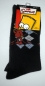 Preview: Bart & Lisa Simpsons die Socken für Teenager & Damen in 4 Motiven Gr. 35 bis 40