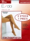 Preview: Feinstrumpfhose 20 den im 2er Pack "ESDA Classic" ohne Zwickel Gr 38/40 bis 44/46 neu