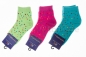 Preview: Kurzschaftsocken RS "Punkte oder Streifen" Gr. 19/22, 23/26 & 35/38 im 3er Pack ohne Naht