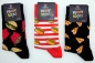 Preview: Motivsocken "Essen" Funny Socks aus weicher Baumwolle Gr. 41/45