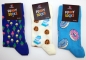 Preview: Motivsocken "Essen" Funny Socks aus weicher Baumwolle Gr. 41/45