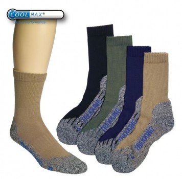 Trekkingsocken & Funktionssocken mit Coolmax ca. 20cm hoch L & R Gr. 35/38 bis 47/49