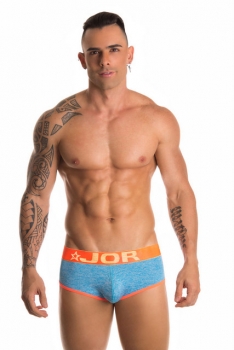 JOR NEON Brief BLau/Orange Vorderansicht