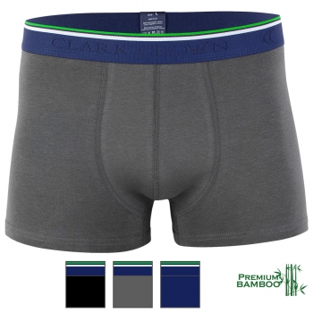 Bambus mit Baumwolle Herrenboxershort Gr. M bis XXL super weich "Clark Crown"