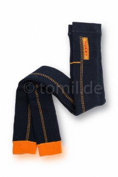 dicke Thermokinderlegging dick in JeansHosen Optik aus Baumwolle  Gr. 74/80 bis 152/164 Abverkauf