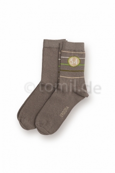 Jungensocken "Streifen, Kids & Street" von Ergora Gr. 23/26, 27/30 & 39/42 im 2er Pack ohne Naht