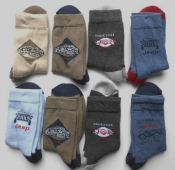 Auto & Jeep" Kindersocken mit nur extra dickem Frotteefußbett im 4er Pack Größe 25/28 bis 33/36