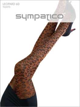 60 den Musterstrumpfhose "Leopard" Gr. M