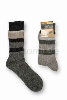 45% Wolle Herrensocken elegant, dünn & gemustert" RS Gr. 43/46 im 2er Pack