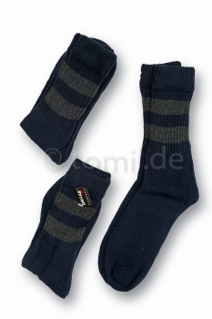 Freizeitsocke & Arbeitssocke  "Dallas" mit Ferse & Softrand Gr. 39/42 bis 47/50 im 3er Pack