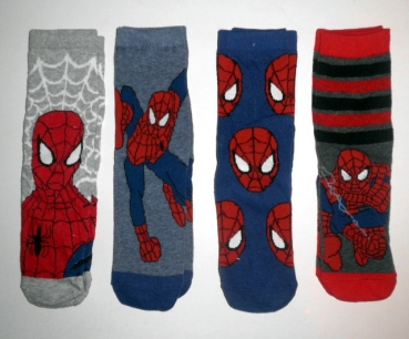 Spider-Man Socken aus weicher Baumwolle (70%) Größe 23/26, 27/30 & 31/34