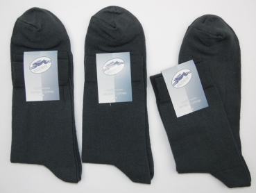 XXL Kurzsocken 20cm hoch mit Gummidruck 3 Farben Gr. 51/54 & 54/58 im 3er Pack Made in Germany