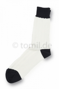 100% Natur Pur Socken 50% Wolle & 50% Baumwolle in Doppelgrößen & Nahtlos Gr. 35/38