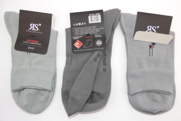 Kurzsocken mit Softrand RS harmony 15cm "kleines Muster" Gr. 39/42 & 43/46 im 3er Pack nahtlos