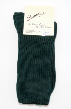 100% reine Wollsocken in Rippstruktur 2 Farben Größe 35/37 bis 47/49 gekettelt