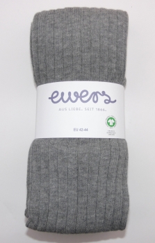98% BIO-Baumwolle extra feine & gerippte Damenstrumpfhose Gr. 38/40 bis 44/46 von Ewers aus Deutschland