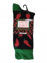 C. Lifestyle Socks "mit Banderole"  Chili Größe 36/40