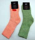 dickere mellierte Baumwollsocke mit Softrand RS "Warm & Weich" im 2er Pack Gr. 35/38 & 39/42