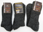 dicke Army Wollsocken OHNE Gummidruck "RS" hell & dunkel Gr. 39/42 bis 47/50 im 3er Pack