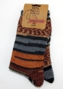 .Wollsocke 75% "Wilde Molly" jedes Socke ein Unikat Gr. 35/38 bis 43/46