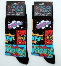 Motivsocken "Ente, Hase, Regenbogen, Puzzle..." im 2er Pack Gr. (36/41) & 42/47 gekettelt